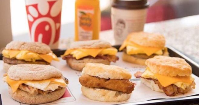 Chick-fil-A Breakfast Menu with Prices