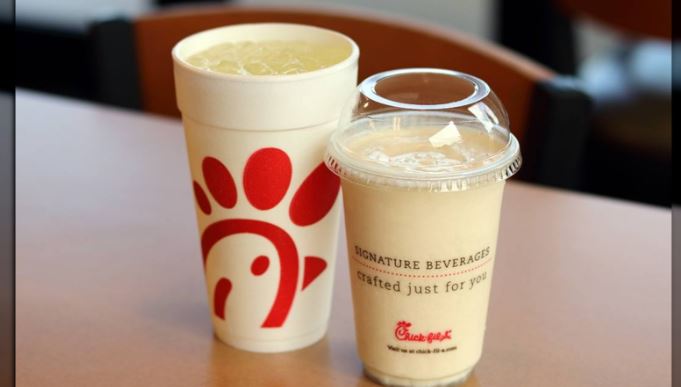 Chick-fil-A Drink Menu with Prices