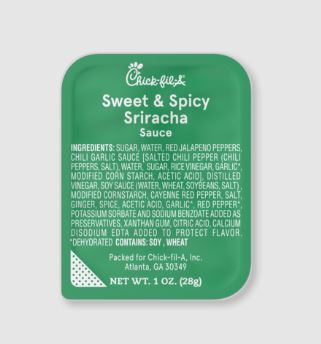 Chick-fil-A Sriracha Sauce